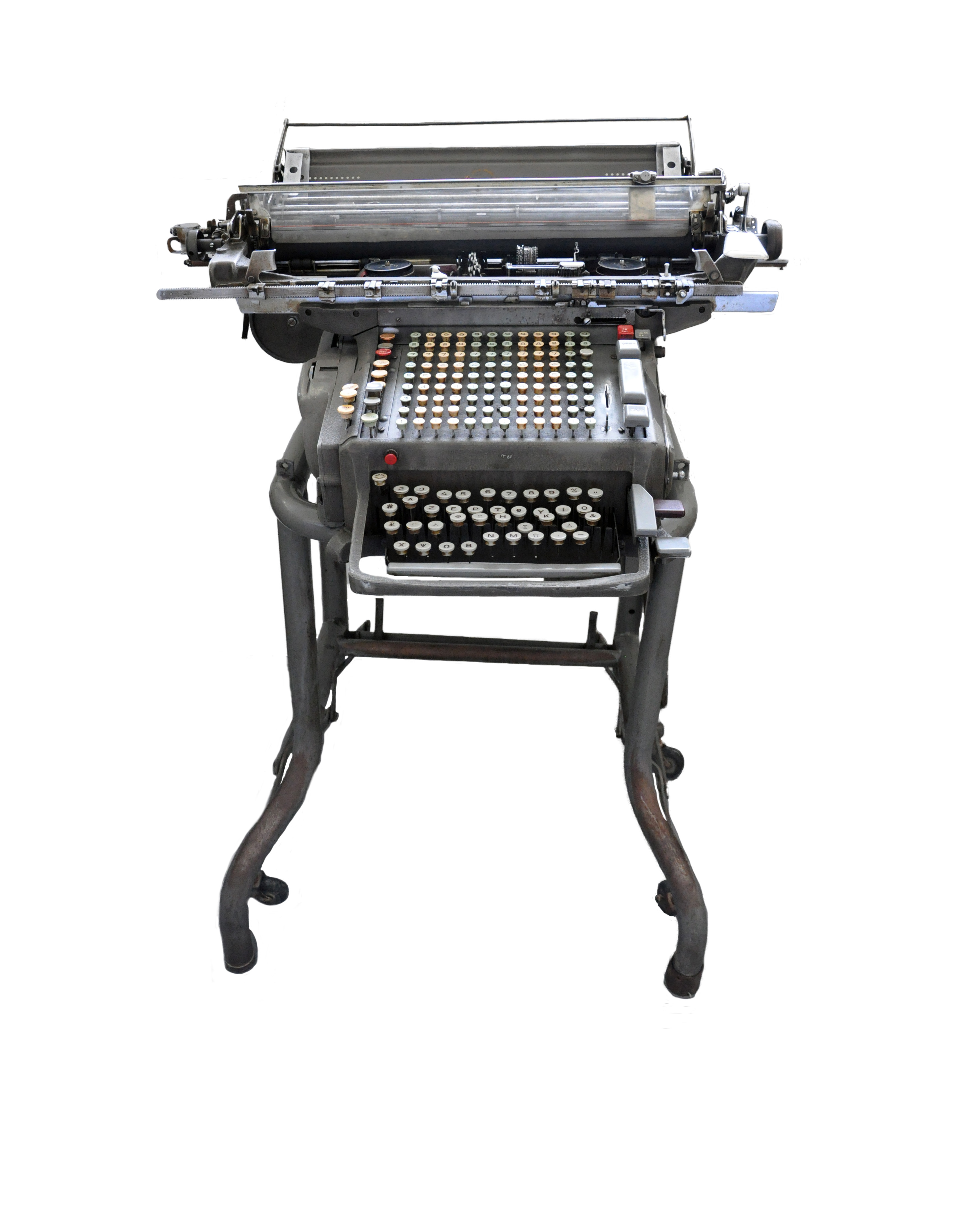 Typewriter console used by Emporiki Bank 