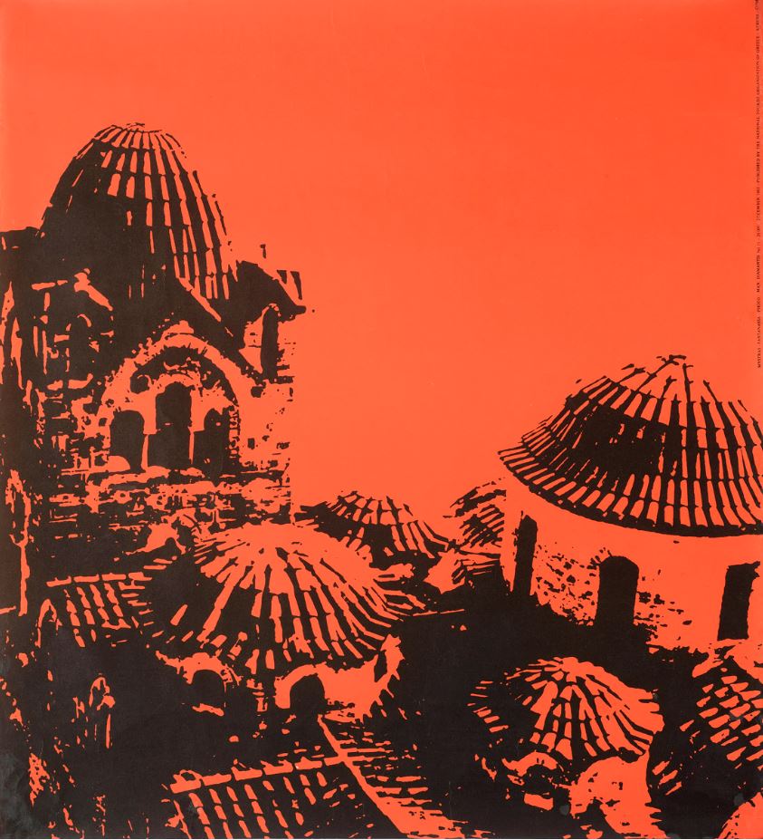 Poster “Mystras – Pantanassa”, Michalis Katzourakis