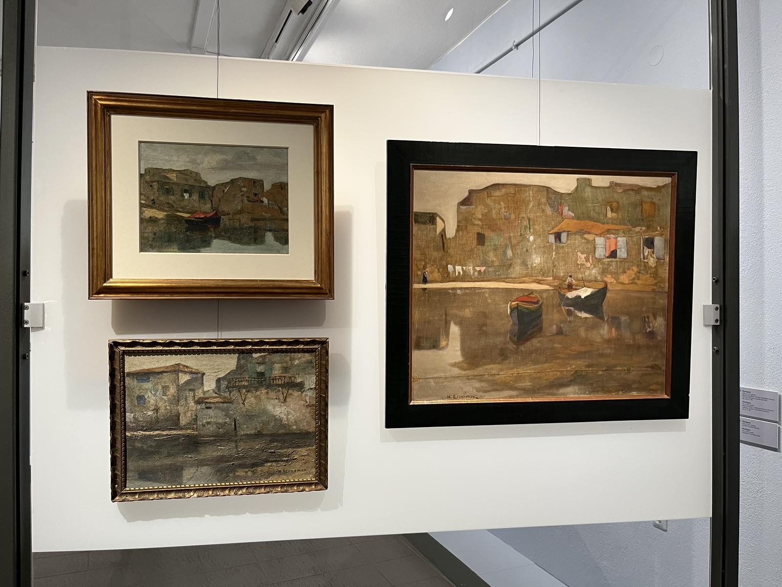 Έργα του Μιχάλη Οικονόμου στην έκθεση