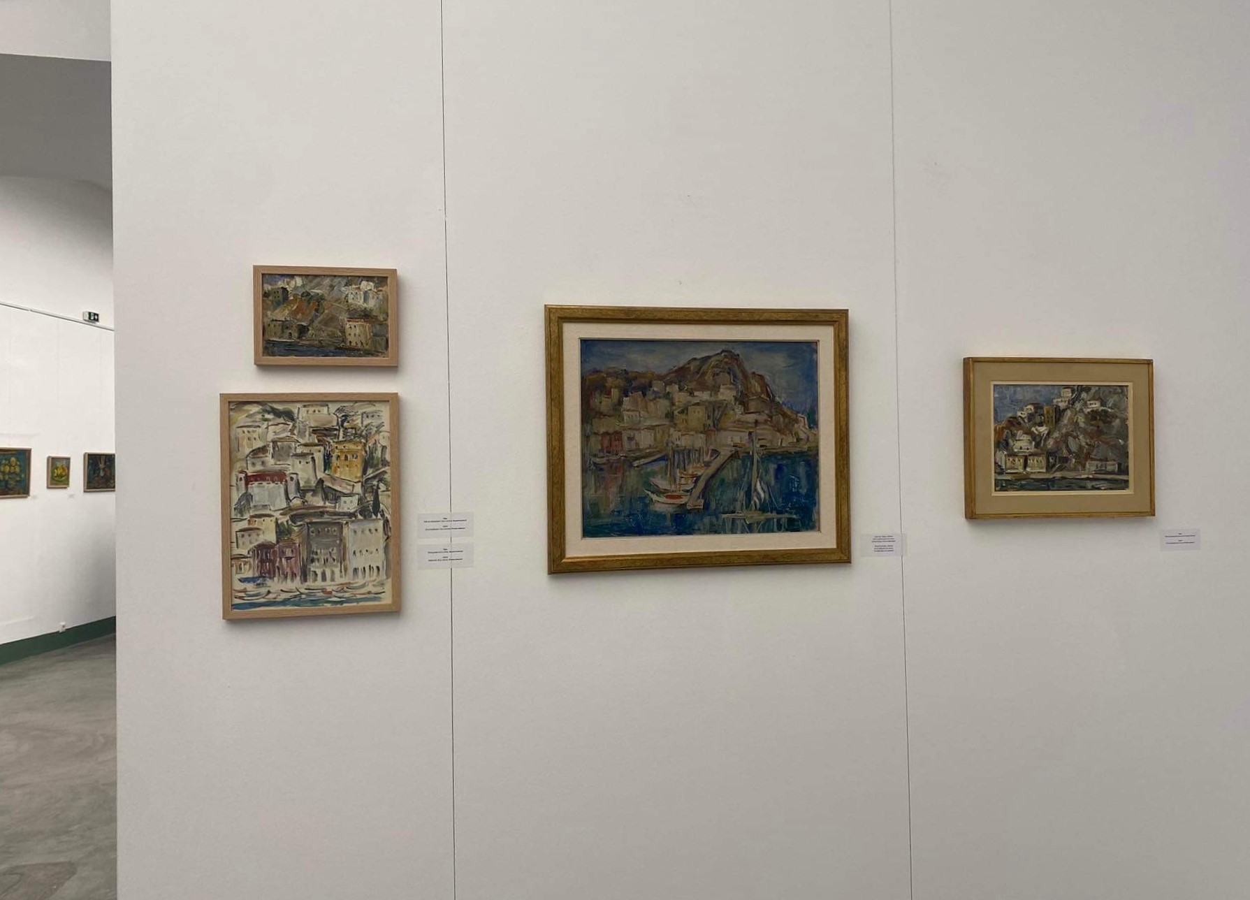 Ο χώρος της έκθεσης 