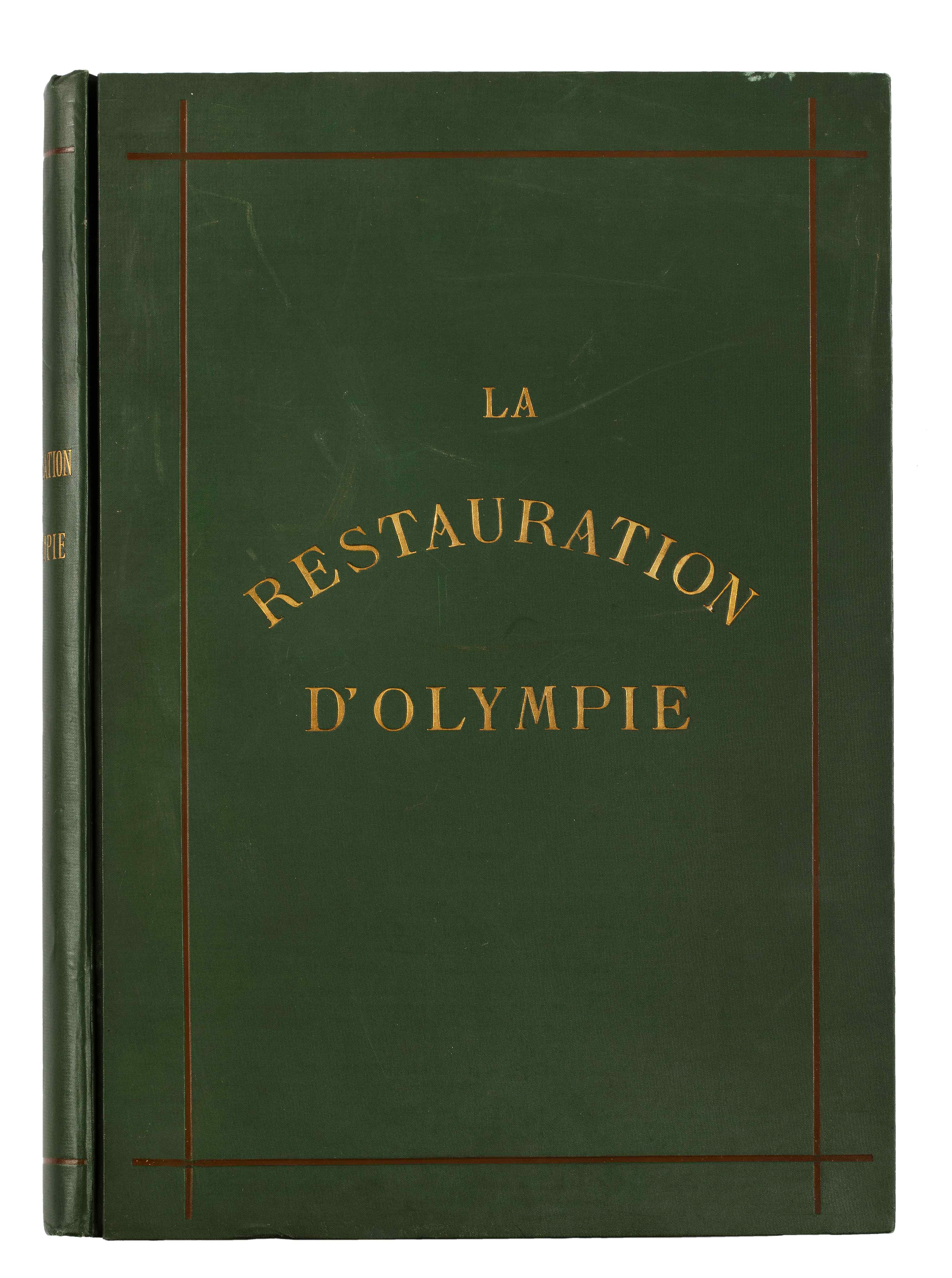 Εξώφυλλο του βιβλίου Restauration d’Olympie