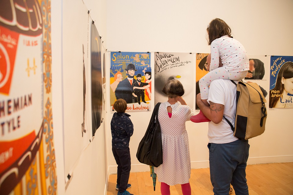 Εκθέματα «Αφιέρωμα στον Toulouse-Lautrec»