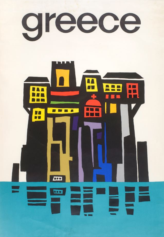 Poster “Mount Athos”, Freddy Carabott