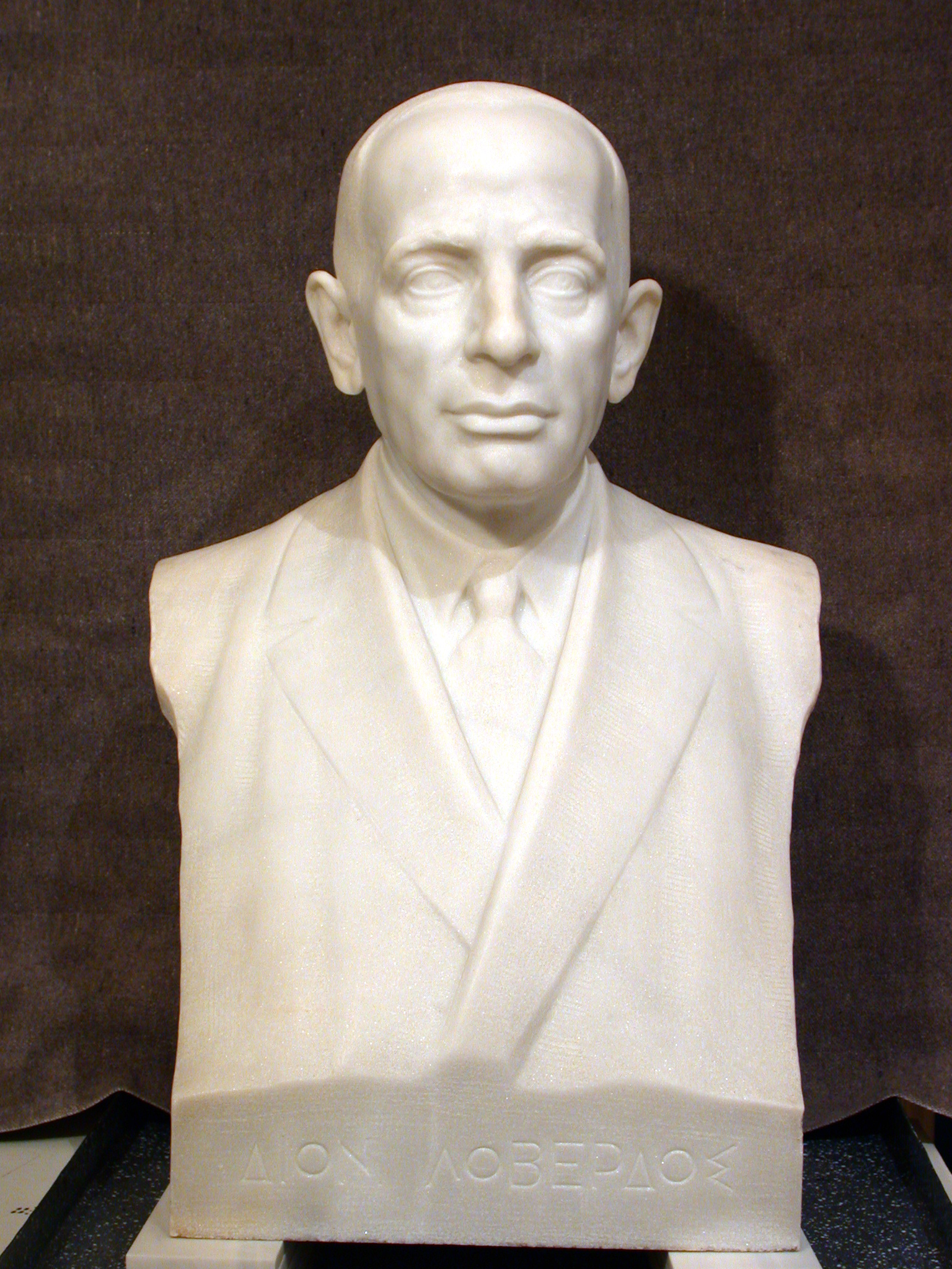 Bust of Dionysios Loverdos