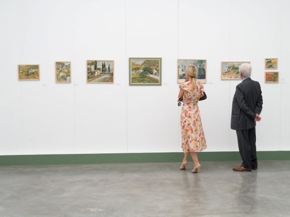 Ο χώρος της έκθεσης 