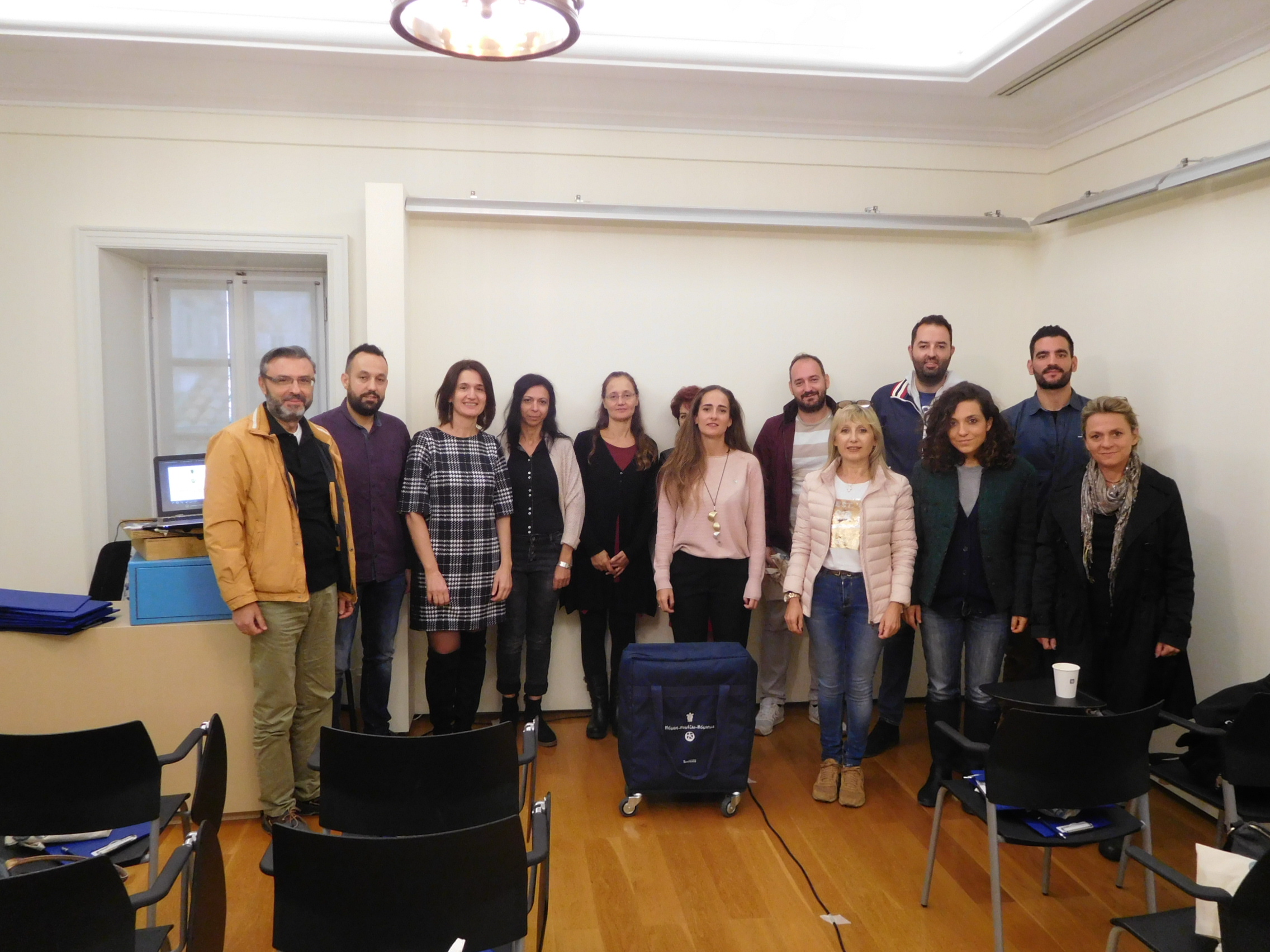 Photo from the educational seminar for teachers on Corfu 