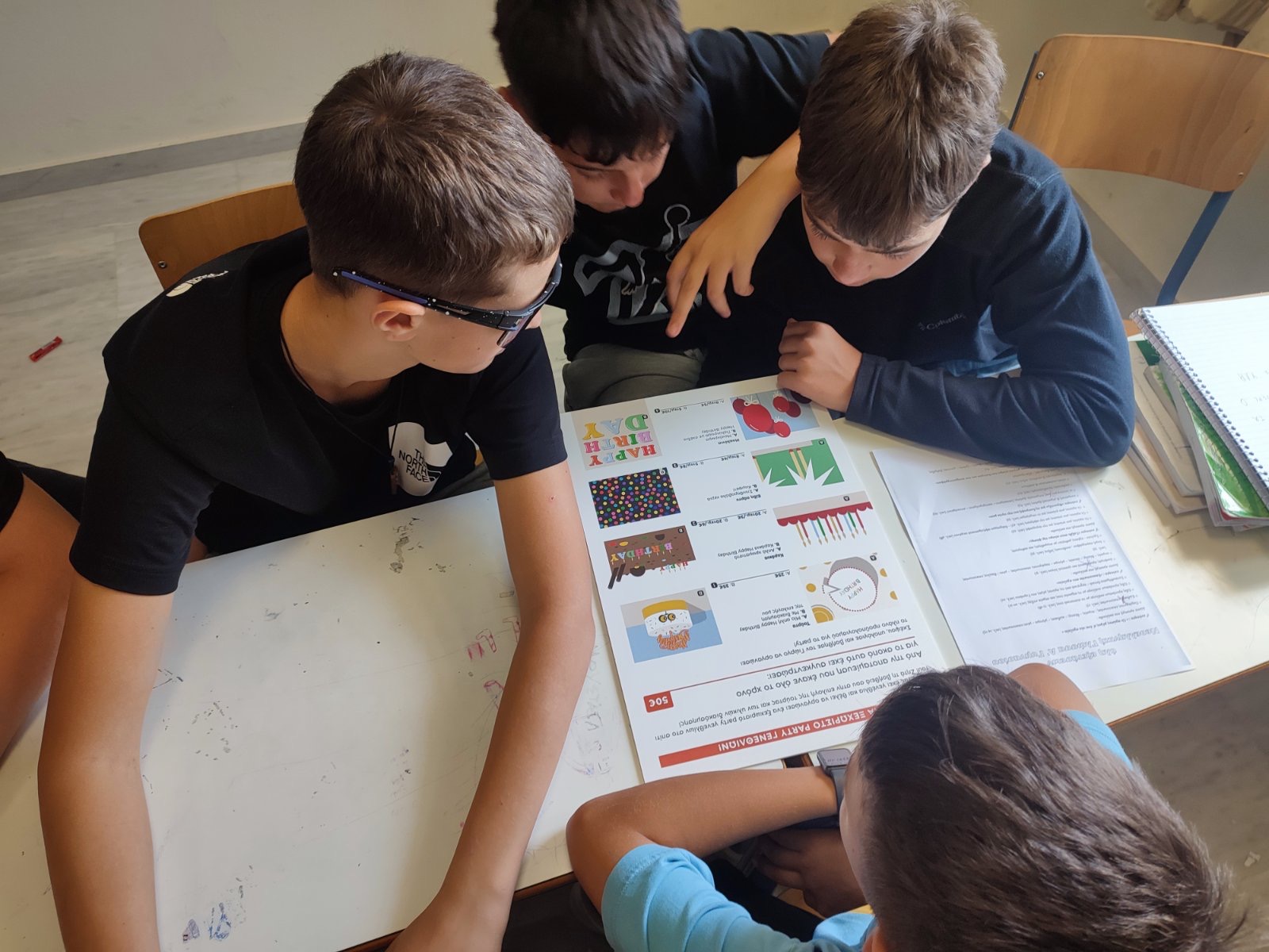 Snapshot from educational programme