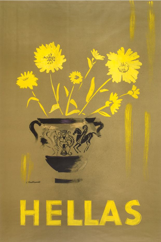 Poster “Flower Vase”, Louisa Montesantou