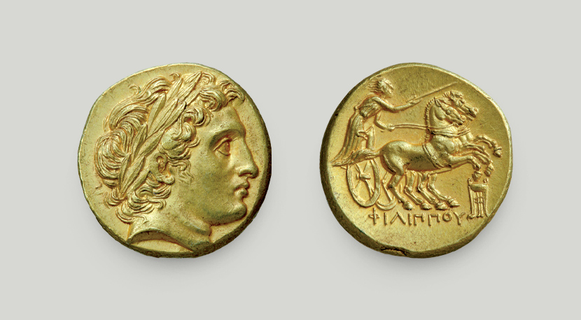 Χρυσός στατήρας Φιλίππου Β΄, Μακεδονία