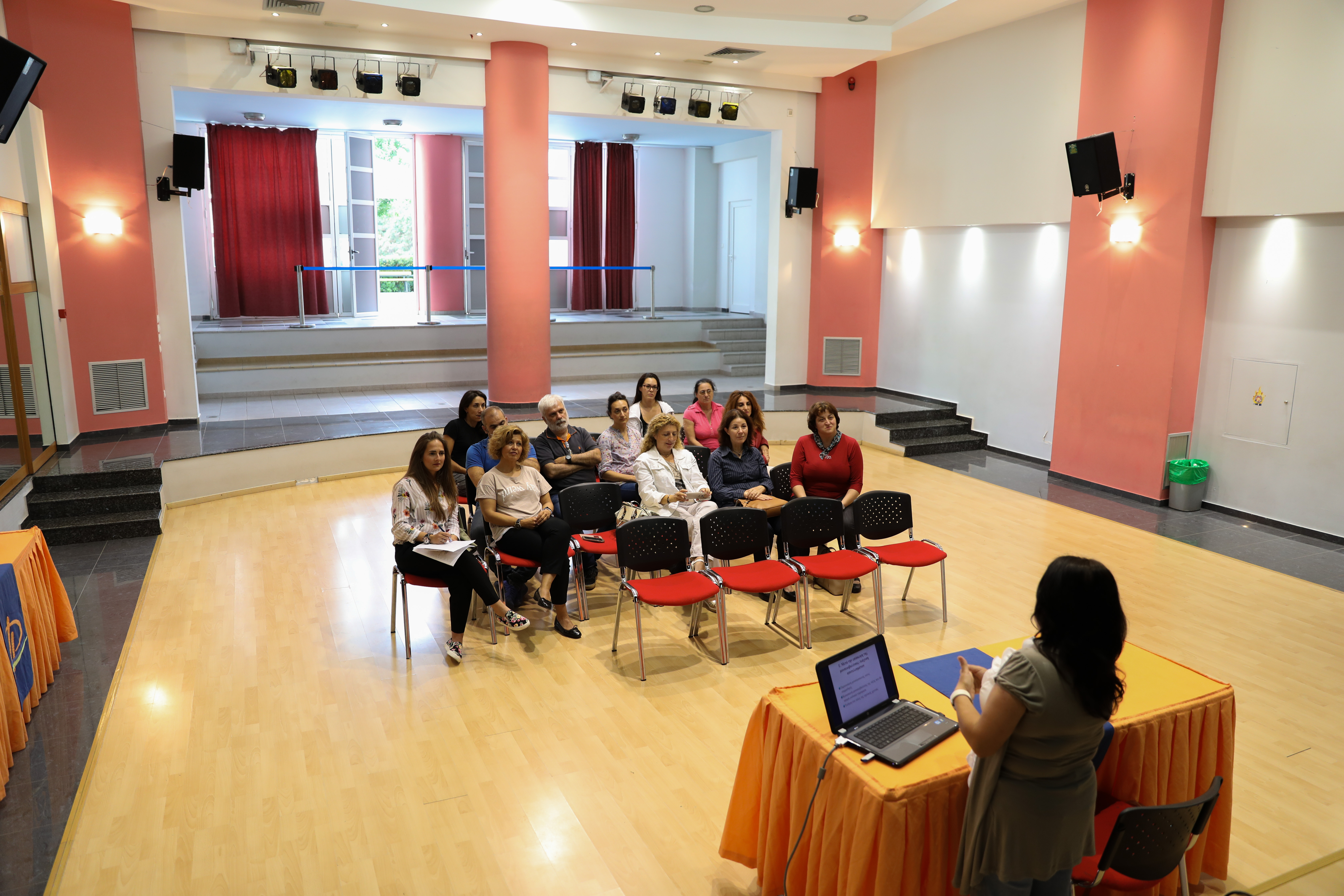 Photo from meeting with teachers from schools on Rhodes 