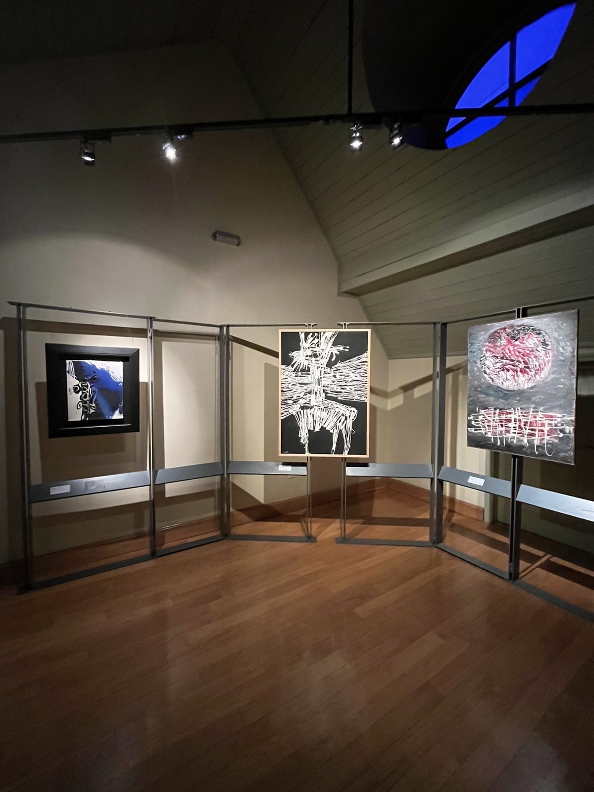 The exhibition venue at the Municipal Art Gallery of Thessaloniki