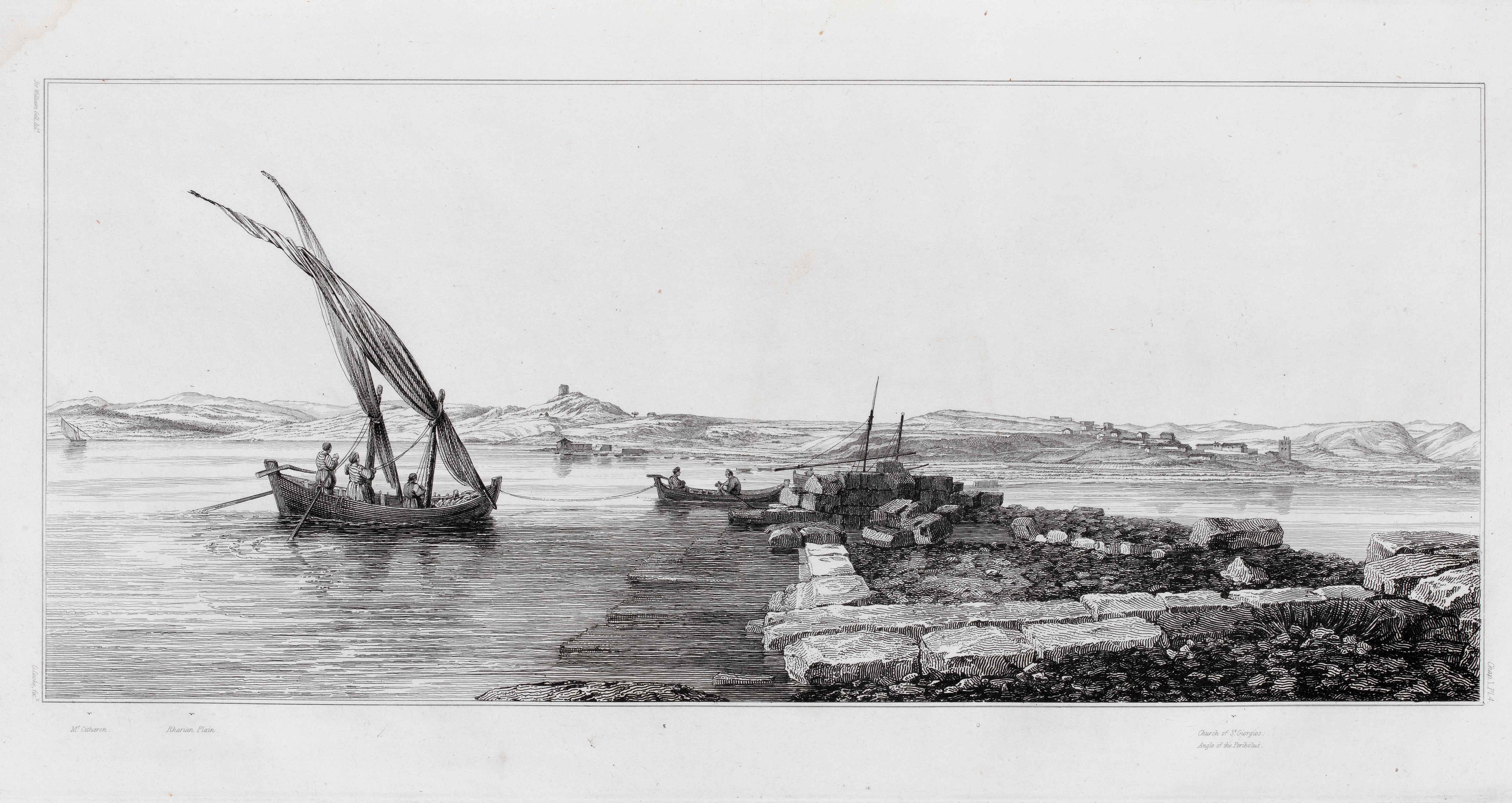 Εσωτερική σελίδα του βιβλίου The unedited antiquities of Attica 